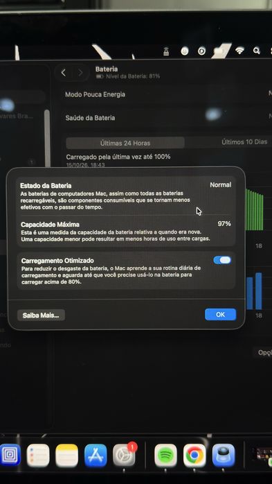 MacBook Pro M1 – 13 Polegadas | 16GB RAM | 256GB SSD
