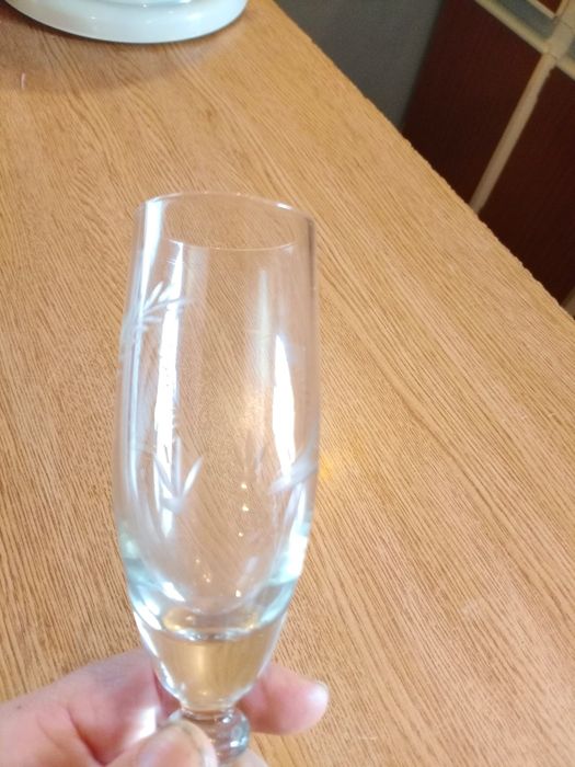 6 flutes de champanhe vintage