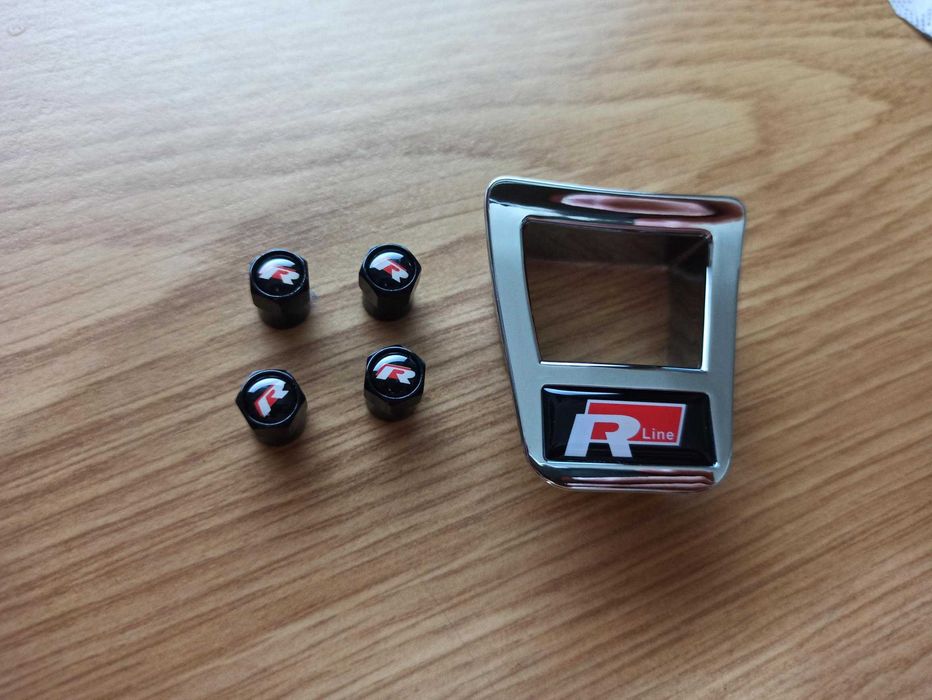 Símbolos VW R-LINE volante | Emblemas Volkswagen | Porta chaves