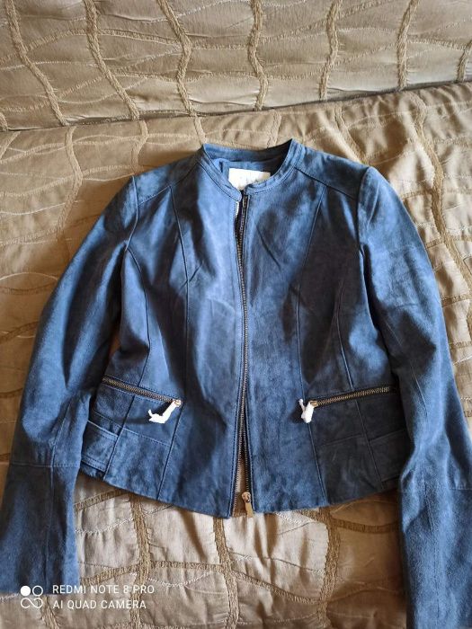 новая замшевая куртка