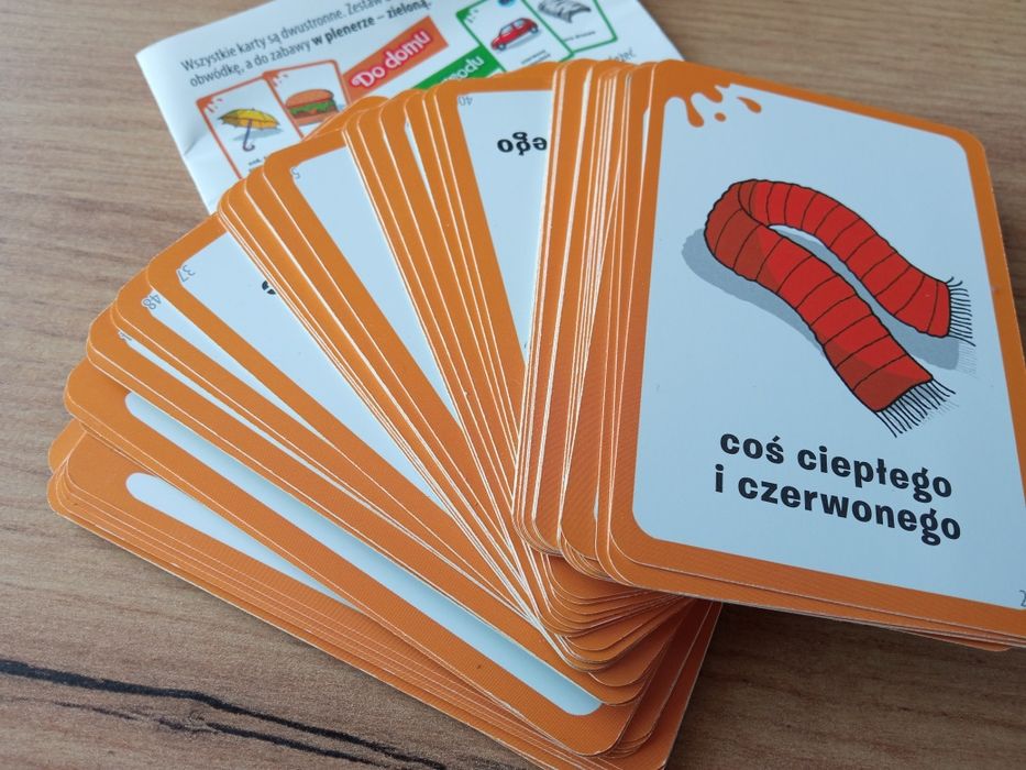 Gry karciane kieszonkowe dla dzieci