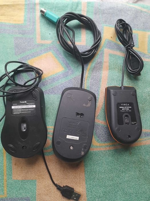 Клавиатура компьютер 1 шт., 3  мыши нотбук, кюмпьтерной.