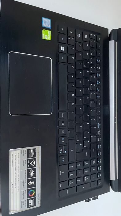 Acer Aspire 5 A515-51G-504G Preto/Prata