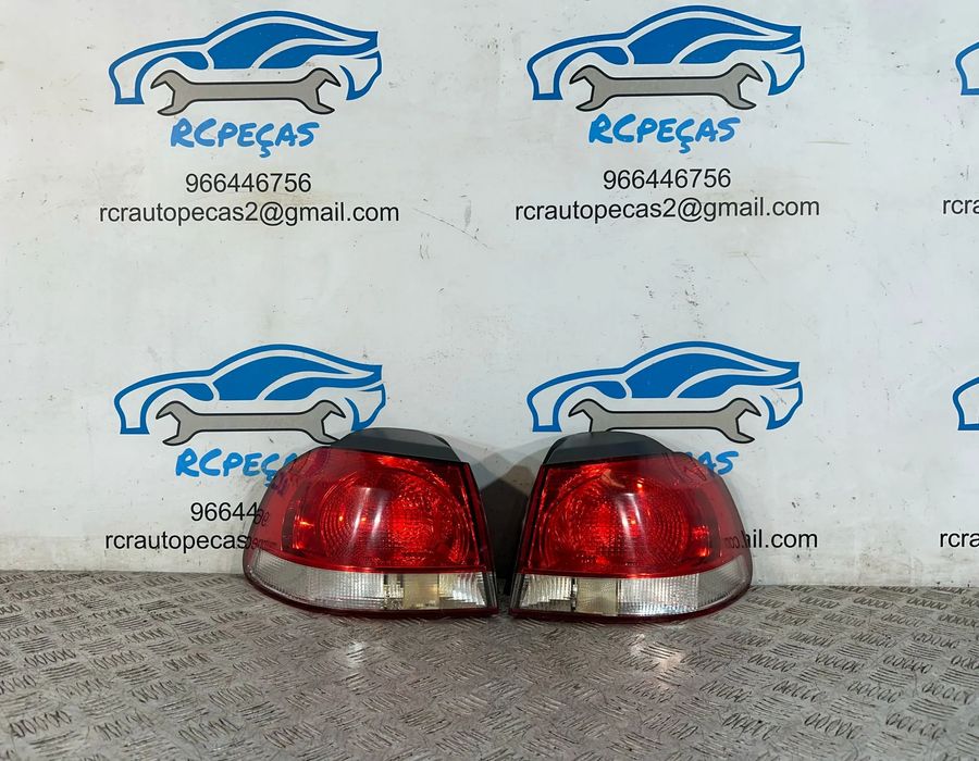 Conjunto Farolins Tras Traseiro Direito Esquerdo Original Volkswagen