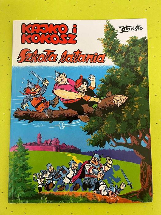 Komiks Kajko i Kokosz - Szkoła latania