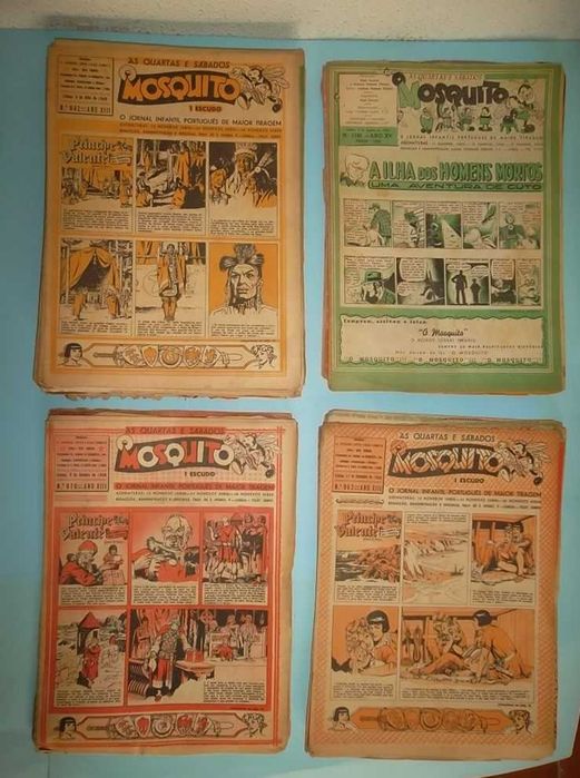 O Mosquito - Grande lote de revistas BD