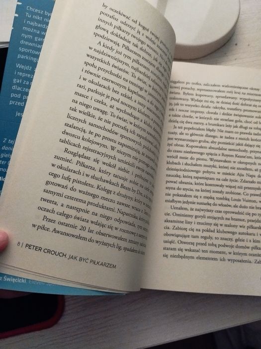 Peter crouch książka jak być piłkarzem