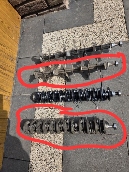 Wertykulator parkside na części