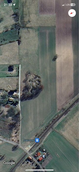 Dzialka budowlana na sprzedaz Daszewo