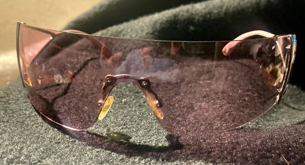 Emporio Armani 9285 óculos de sol sem aro U2 Bono Vertigo Tour