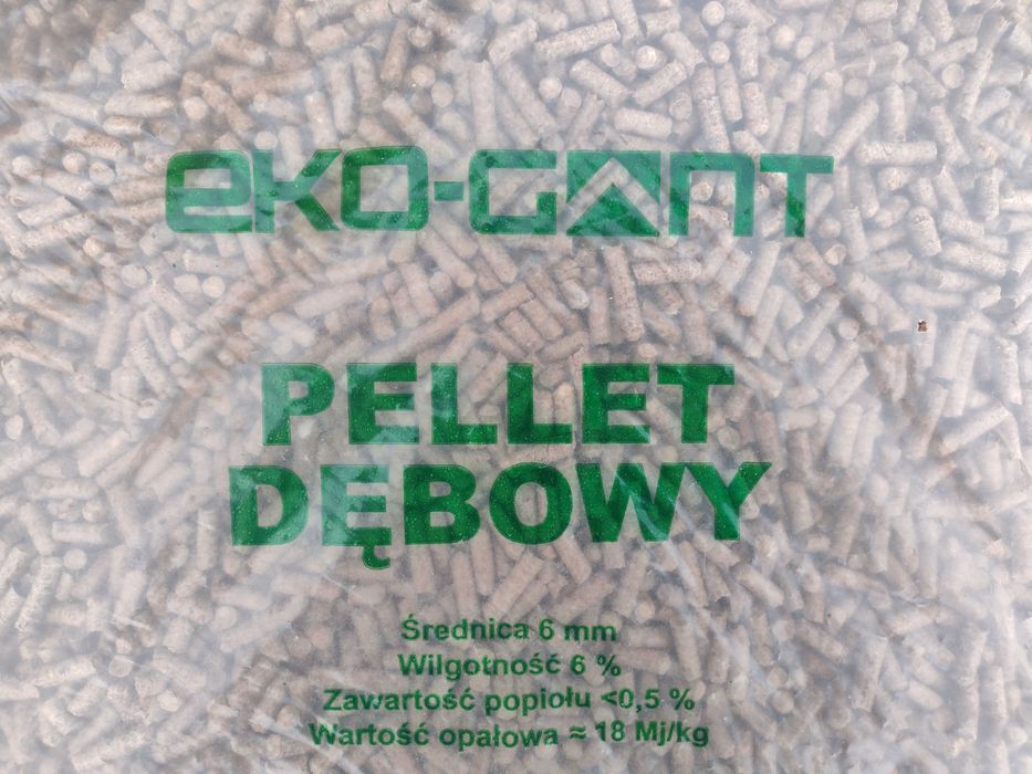 PELLET DĘBOWY Eko Gont z Krasnobrodu.