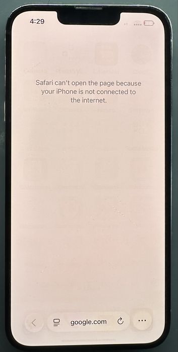 Дисплей Iphone 13Pro оригінал, переклей з дифектом