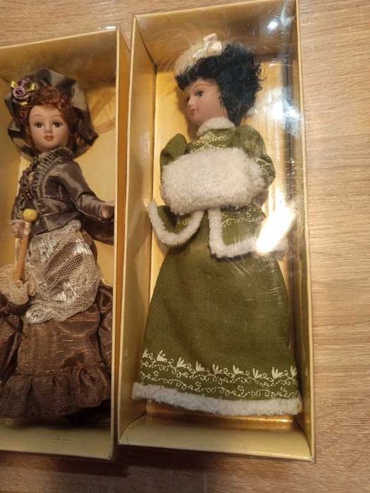 Lalka porcelanowa komplet 6 sztuk lalki