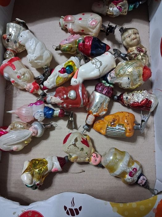 ёлочные игрушки СССР