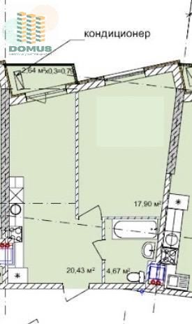 Продам 1к квартиру в ЖК Итака! 7 станция Фонтана! Аркадия
