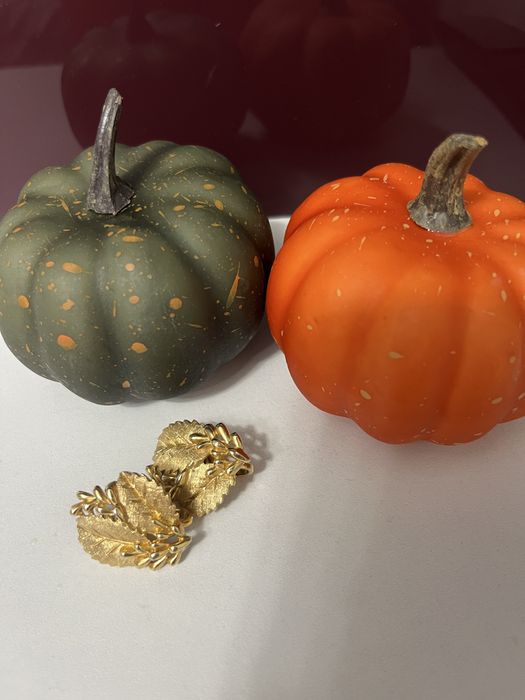 Trifari серьги клипсы