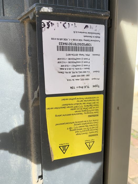 Інвентор до сонячних панель 50квт