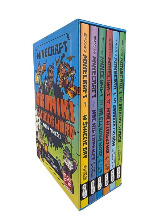 MINECRAFT / Kroniki z Woodsword 1-6 / BOX Pudełko