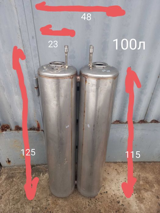 Бак, нержавійка, ресивер, ємність, бойлер