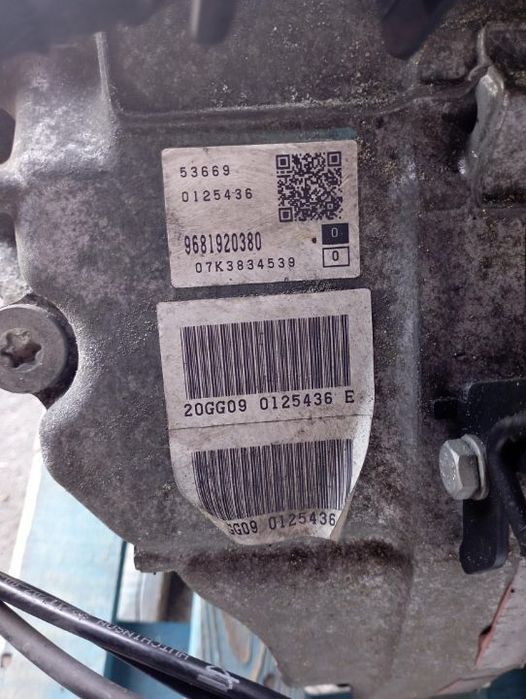 Caixa de Velocidades Citroen C6/C8/Peugeot 407/607 2.7 Hdi Ref: 20GG09