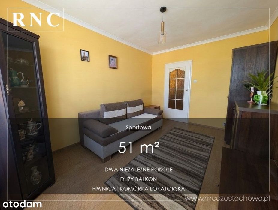 ul. Sportowa | Otwarta panorama | Duży balkon | 51 m²