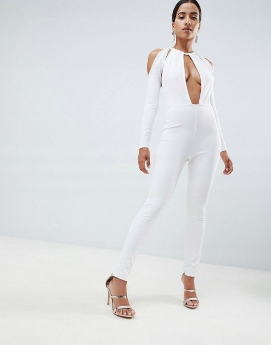 Kombinezon Biały 38 M