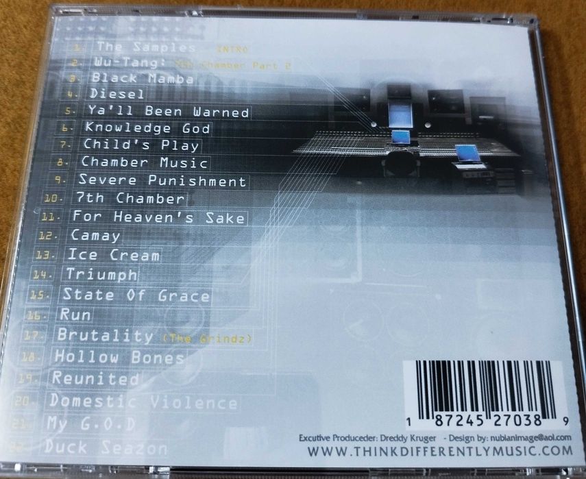 RZA - Instrumental Experience - 2006 - Wu Tang Clan - Rap US - CD 