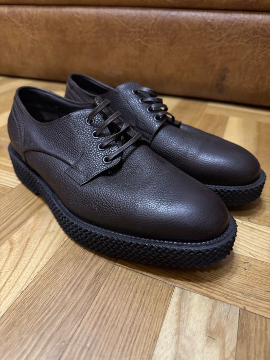 Чоловічі туфлі Salvadore Ferragamo оригінал хутро нові