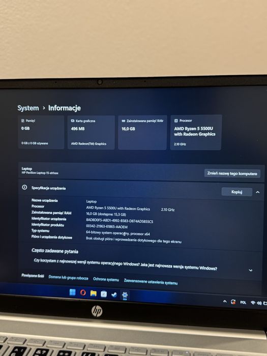 HP Pavilion Laptop 15-eh1xxx