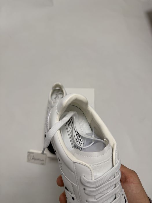 кеды Maison Margiela Gats Low white painted mmy