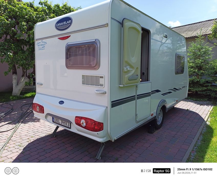 Caravelair Eldorado Deluxe 420 ,rok prod.2008,dmc 1100 kg