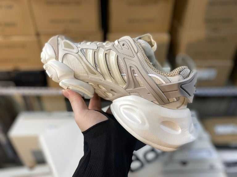 ‼️ БЕЗ ПЕРЕДОПЛАТИ ‼️Кроссовки Женские Adidas Vento XLG Runner Deluxe Beige /Кросівки Жіночі Адідас Венто