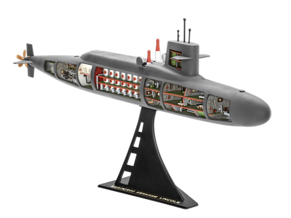 STATEK model do sklejania 1/235 Revell 05185  S.S.B. ABRAHAM LINCOLN