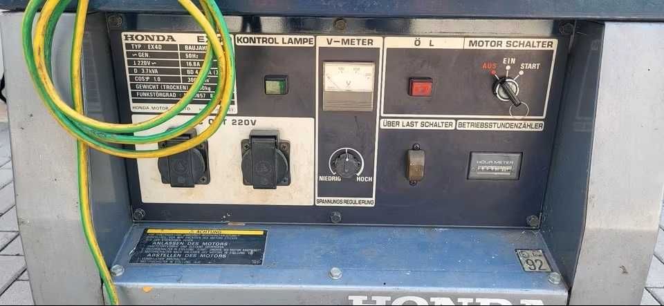 Agregat prądotwórczy Honda EX4D