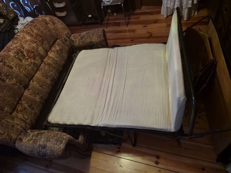 Sofá cama + 2 sofás lugar único