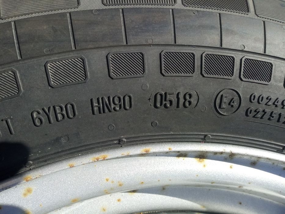 Kolo felga opona mercedes sprinter 906