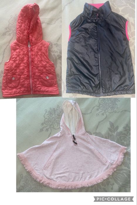 Zara Gap H&M George Жилетка Пончо 12-36мес Gymboree