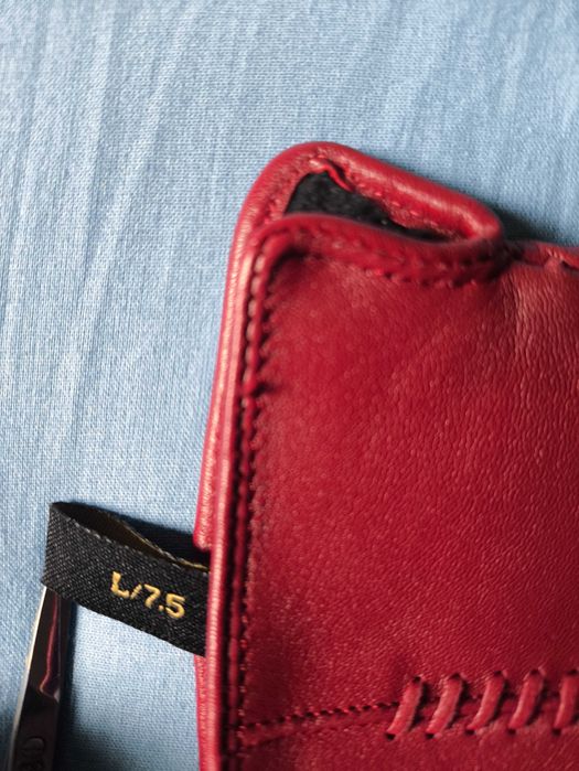 Wittchen rękawiczki skórzane damskie ocieplane