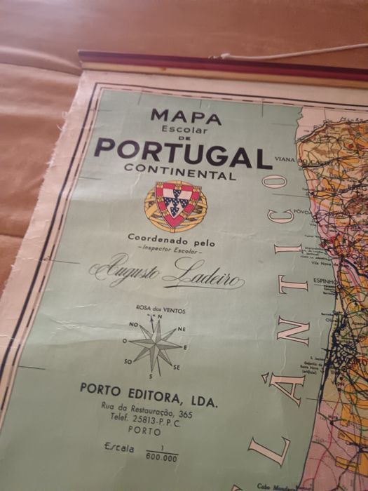 Mapa escolar Portugal