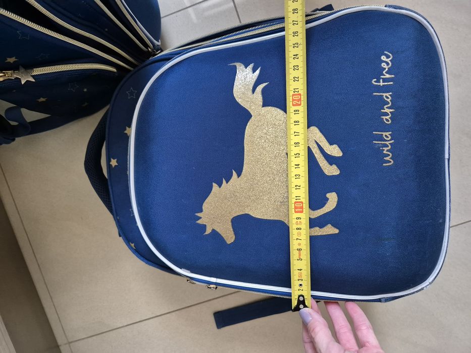 2plecaki z motywem konia ze Smyka + gratisy