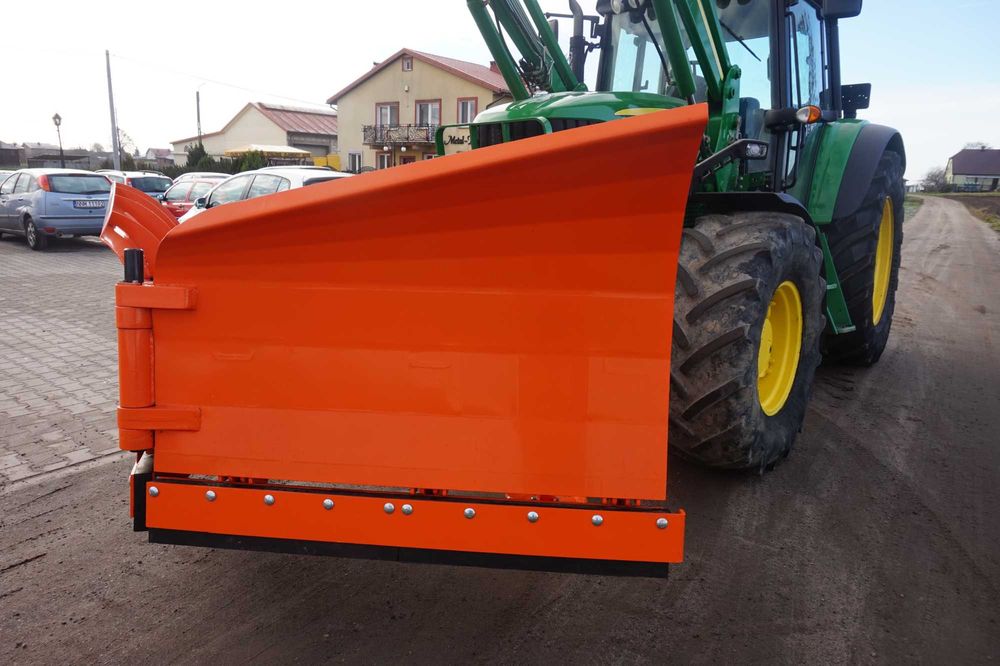 Pług śnieżny 3m nowy składany strzałka producent