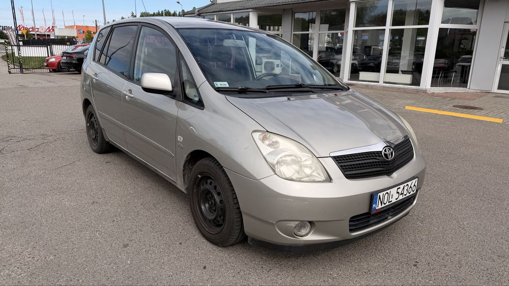Toyota corolla verso 2.0D 90km klima doinwestowany