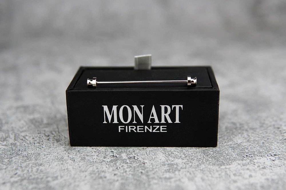 Srebrna szpilka collar pin do kołnierzyków koszul peaky blinders ślub