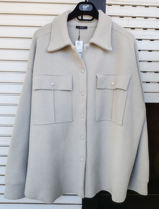 Casaco / Camisa cinza claro Novo Parfois