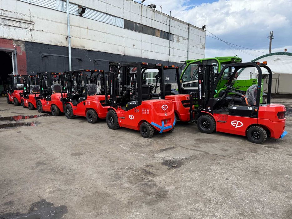 Новий навантажувач EP 20T3, 2т/4.8м, sideshift ДВИГУН Mitsubishі 07.25