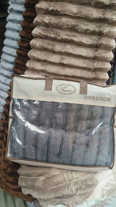 Плед Шарпей 5см полоска 200*220см