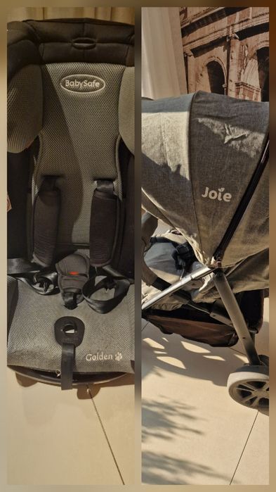 Wozek Spacerowy  Jolie , Fotelik samochodowy 0-15kg 15-36kgGratis