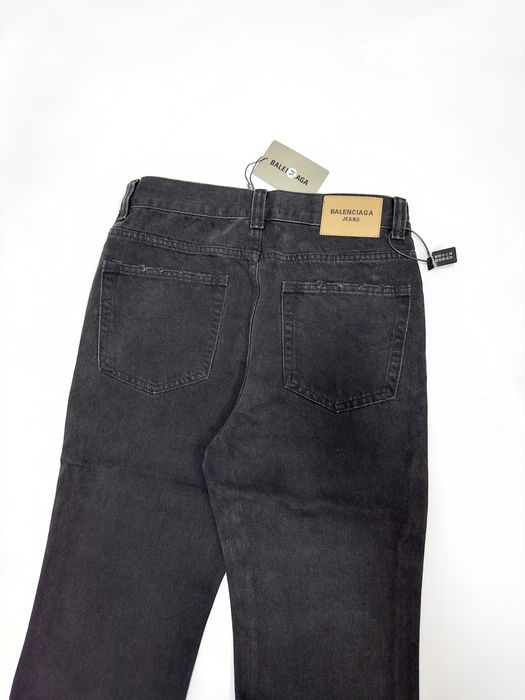 Джинси штаны Balenciaga jeans flared jeans balenciaga flared dark grey opium bootcat balenciaga jeans archive темно-сірі штаны баленсиага M-L