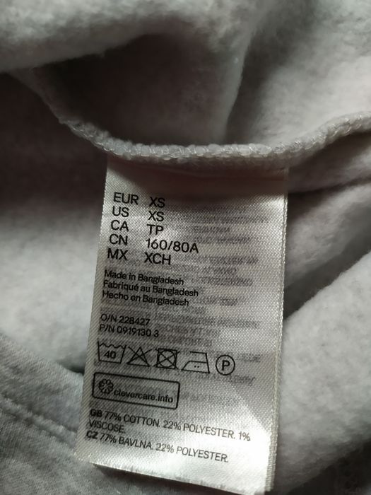 Nowa sukienka bluza damska dziewczęca H&Mr. XS