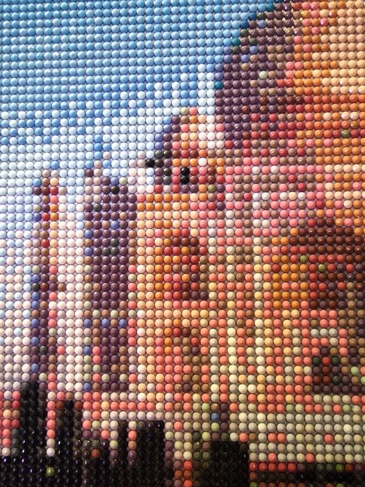 5D DIY Haft diamentowy Indie, Tadż Mahal